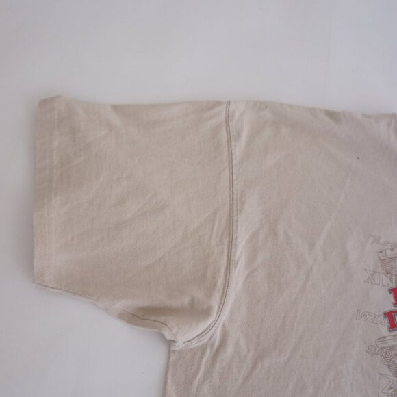 Harley-Davidson '05 Motorcycles Beige Sportster Eagle Short Sleeve T-Shirt 2XL - Picture 7 of 11